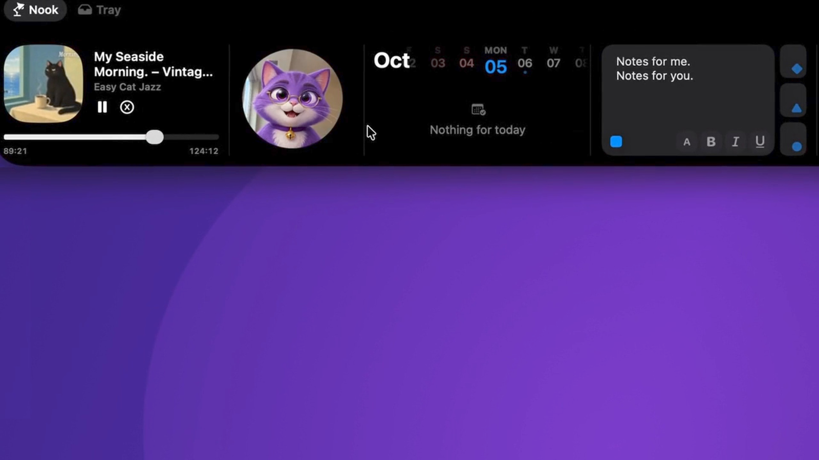NotchNook screenshot 2