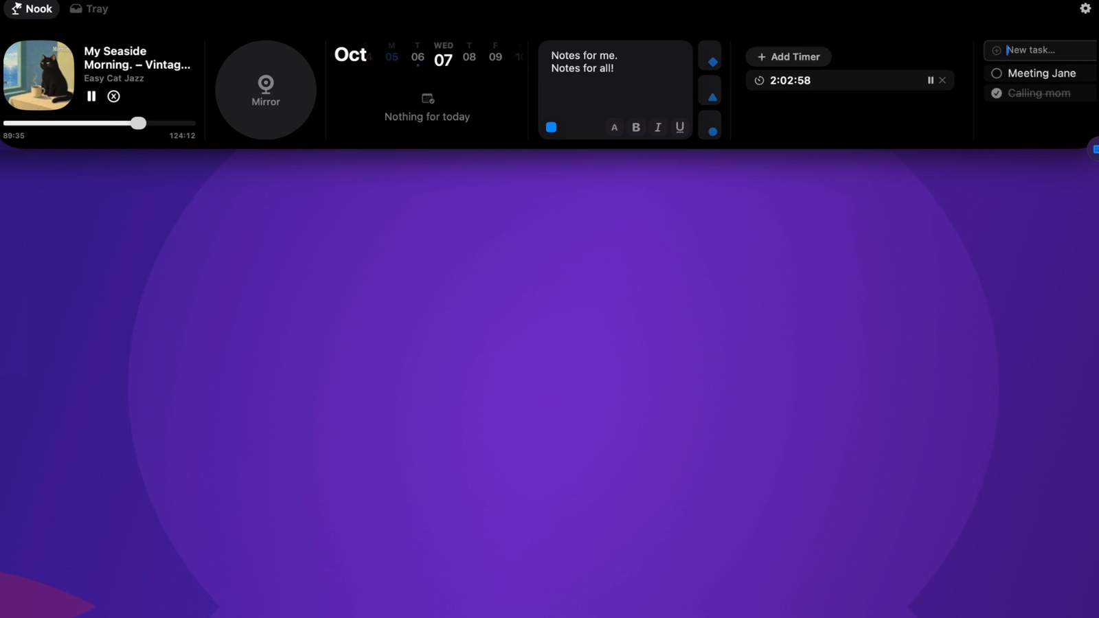 NotchNook screenshot 1
